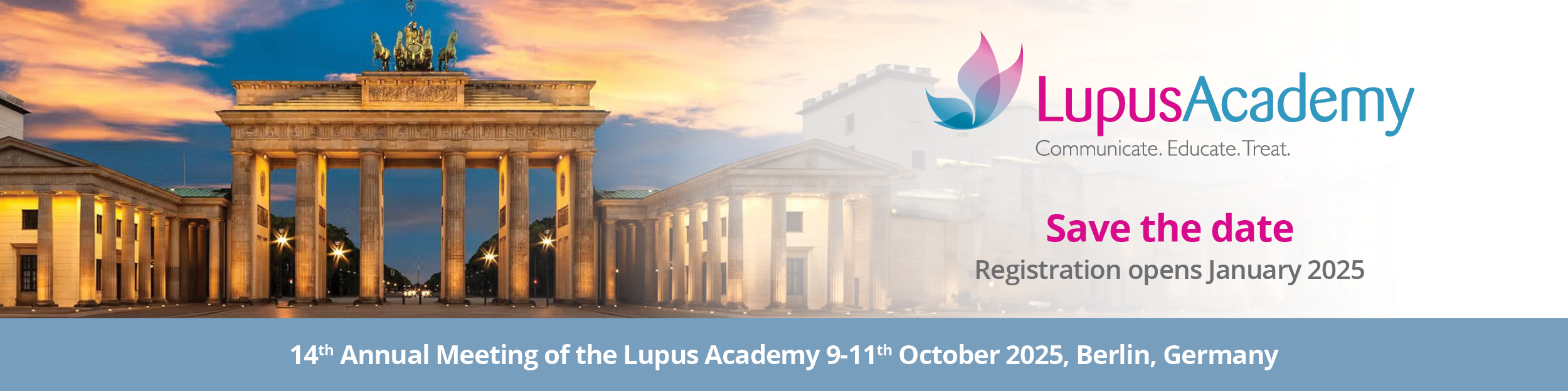 Save The Date - 14th Annual Meeting of the Lupus Academy